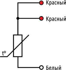 Схема соединения ТRE.С01 Pt100