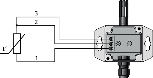 Схемы соединения внутренних проводов термопреобразователя TRE.V52