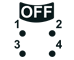 Схема подключения среднего положения контактов OFF тумблера MA121