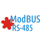 Иконка встроенного интерфейса RS-485, протокол Modbus RTU