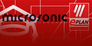 Библиотека EPLAN для ультразвуковых 
датчиков microsonic