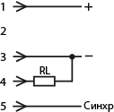 Схема подключения 1 × PNP