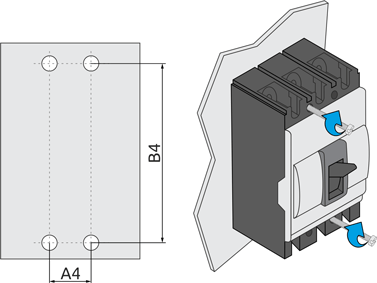 Расположение отверстий CBPE-2