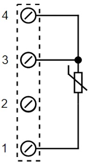 Подключение термосопротивлений по 3-х проводной схеме