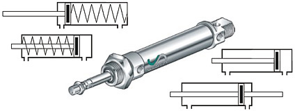 Пневматические цилиндры VESTA серии DVM